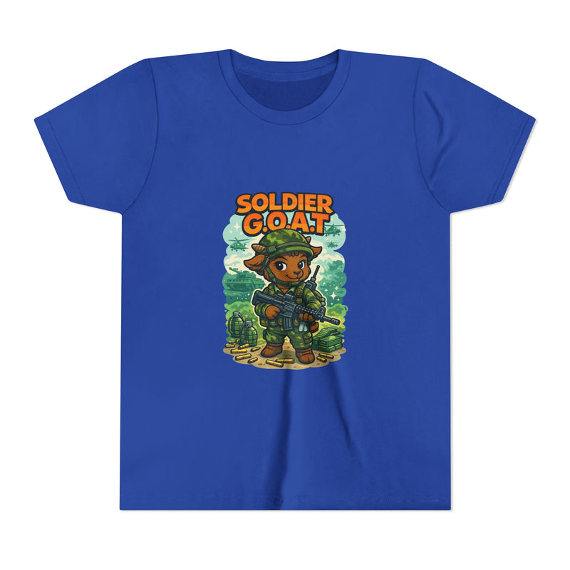AJ The Soldier G.O.A.T - Youth Short Sleeve Tee