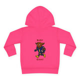 Devon The Touchdown Star In Action - Toddler Pullover Fleece Hoodie