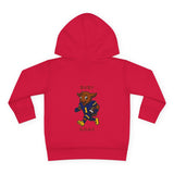 Devon The Touchdown Star In Action - Toddler Pullover Fleece Hoodie