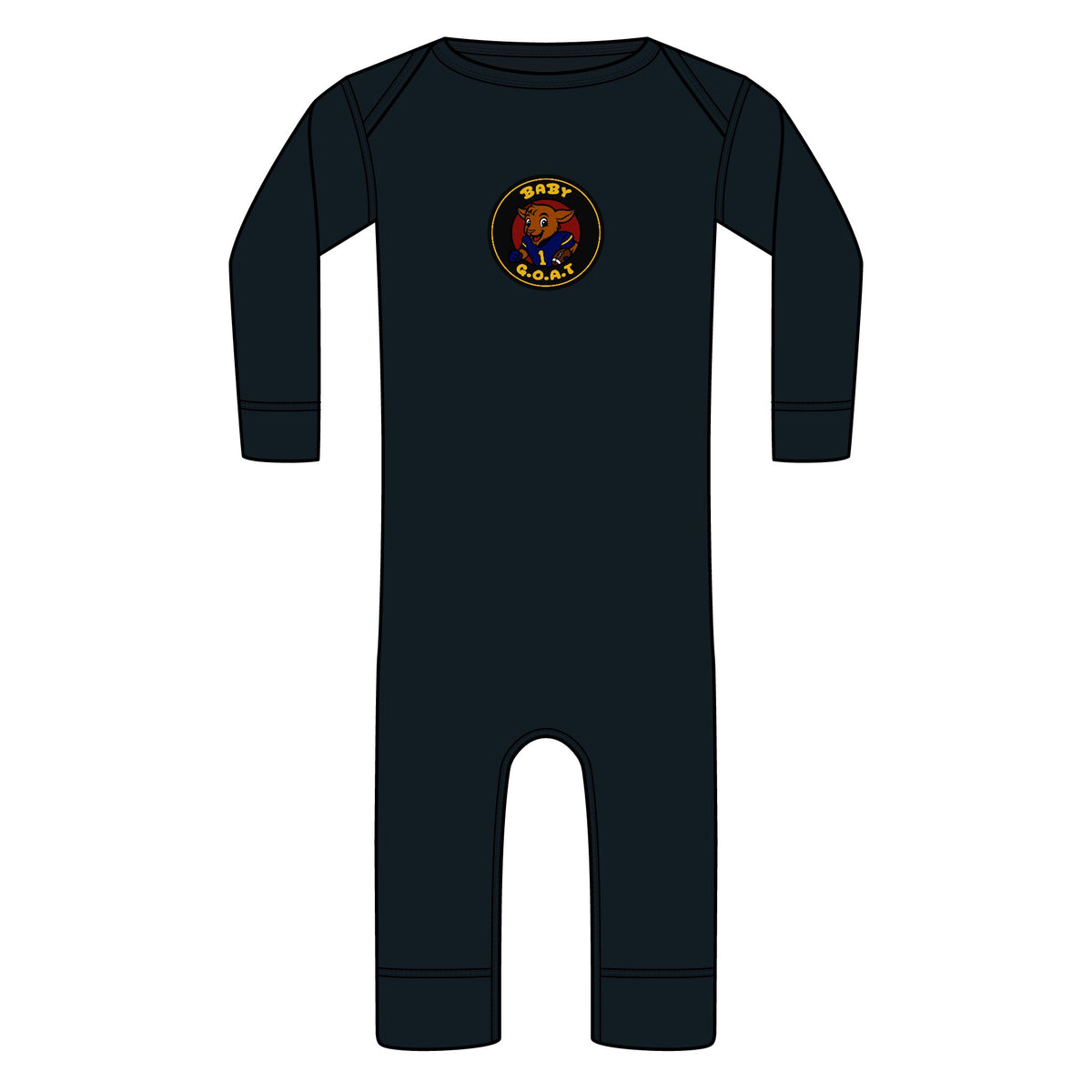Devon The Touchdown Star - Infant Long Legged Baby Rib Bodysuit