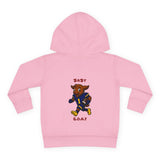 Devon The Touchdown Star In Action - Toddler Pullover Fleece Hoodie