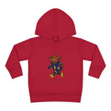 Devon The Touchdown Star In Action - Toddler Pullover Fleece Hoodie