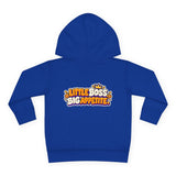 Toddler Hoodie — "Snack Boss" Cute Cartoon Pullover (Little Boss, Big Appetite)