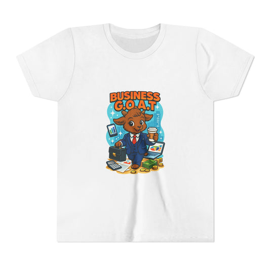Tomas The Business G.O.A.T - Youth Short Sleeve Tee