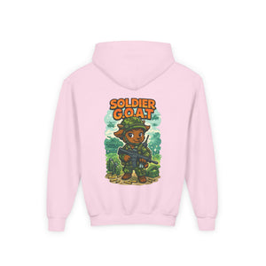 AJ The Soldier G.O.A.T - Youth Heavy Blend Hooded Sweatshirt