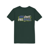 G.O.A.T. Energy Youth Basketball Tee — "Full Court, Full G.O.A.T."