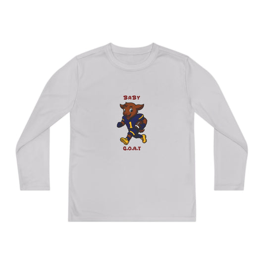Devon The Touchdown Star In Action - Youth Long Sleeve Competitor Tee