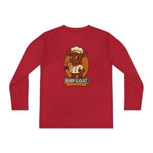 Reggie The Chef - Youth Long Sleeve Competitor Tee