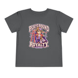 Playground Royalty Toddler Tee — "Crown On, Game On" Girls Graphic Shirt