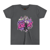Main Character Energy Youth T-Shirt — "Main Role. Zero Doubt." Youth Short Sleeve T-Shirt