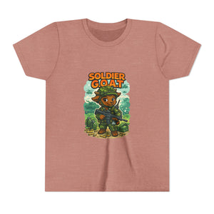 AJ The Soldier G.O.A.T - Youth Short Sleeve Tee
