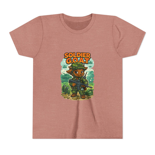 AJ The Soldier G.O.A.T - Youth Short Sleeve Tee