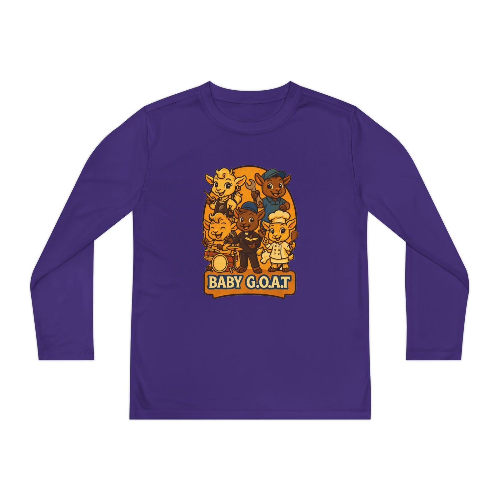 Future GOATs Club - Youth Long Sleeve Competitor Tee