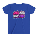 Main Character Energy Youth T-Shirt — "Main Role. Zero Doubt." Youth Short Sleeve T-Shirt