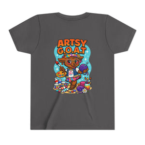 Amber The Artsy G.O.A.T - Youth Short Sleeve Tee