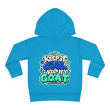 Toddler Hoodie — "Too Cool for Timeout" Graphic Pullover