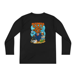 Tomas The Business G.O.A.T - Youth Long Sleeve Competitor Tee