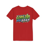 Youth "Locked In Level Up" Gaming T-Shirt — Stay G.O.A.T. Youth Short Sleeve Tee
