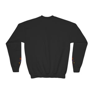 Devon The Touchdown Star In Action - Youth Crewneck Sweatshirt