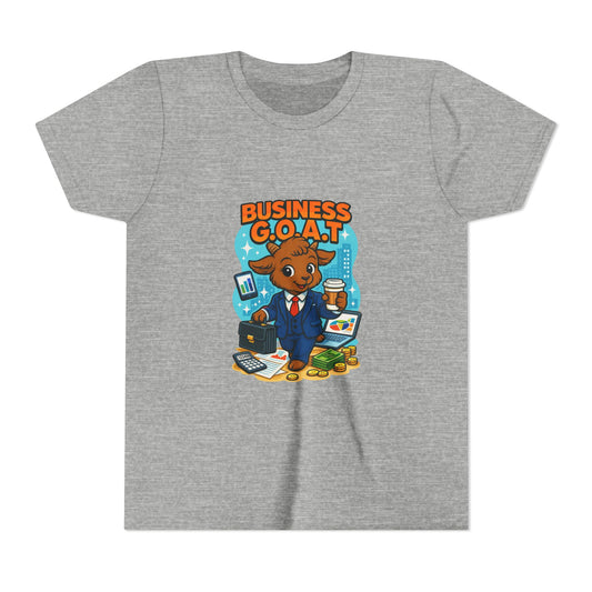 Tomas The Business G.O.A.T - Youth Short Sleeve Tee