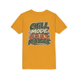 Youth T-Shirt - 'Stay Chill, Move Different' Skate G.O.A.T Youth Short Sleeve T-Shirt