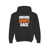 Homework Haunts Back - Youth Hoodie