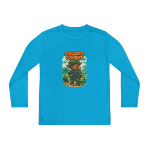 AJ The Soldier G.O.A.T - Youth Long Sleeve Competitor Tee
