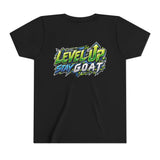 Youth "Locked In Level Up" Gaming T-Shirt — Stay G.O.A.T. Youth Short Sleeve Tee
