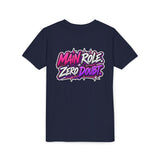 Main Character Energy Youth T-Shirt — "Main Role. Zero Doubt." Youth Short Sleeve T-Shirt