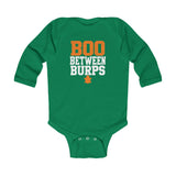 Boo Between Burps – Infant Halloween Long Sleeve Bodysuit