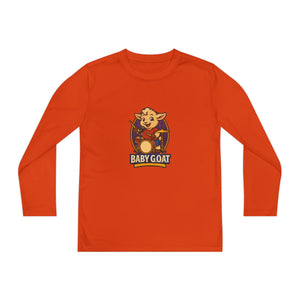 Will The Drummer - Youth Long Sleeve Competitor Tee