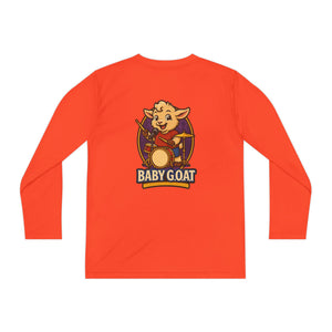 Will The Drummer - Youth Long Sleeve Competitor Tee