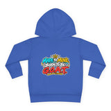 Toddler Hoodie — 'Tiny Hooves Big Moves' The Dancing G.O.A.T Kids Pullover