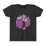 Main Character Energy Youth T-Shirt — "Main Role. Zero Doubt." Youth Short Sleeve T-Shirt