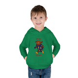 Devon The Touchdown Star In Action - Toddler Pullover Fleece Hoodie