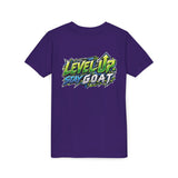 Youth "Locked In Level Up" Gaming T-Shirt — Stay G.O.A.T. Youth Short Sleeve Tee