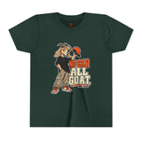 Youth T-Shirt — "No Cap All Goat" Youth Short Sleeve T-Shirt
