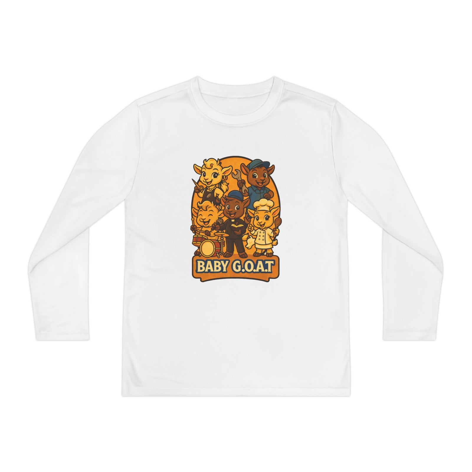 Future GOATs Club - Youth Long Sleeve Competitor Tee