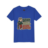 Youth T-Shirt - 'Stay Chill, Move Different' Skate G.O.A.T Youth Short Sleeve T-Shirt