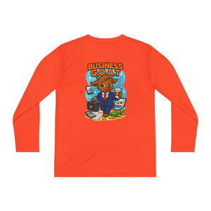 Tomas The Business G.O.A.T - Youth Long Sleeve Competitor Tee