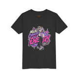Main Character Energy Youth T-Shirt — "Main Role. Zero Doubt." Youth Short Sleeve T-Shirt