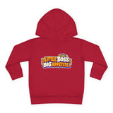Toddler Hoodie — "Snack Boss" Cute Cartoon Pullover (Little Boss, Big Appetite)