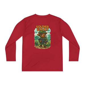 AJ The Soldier G.O.A.T - Youth Long Sleeve Competitor Tee