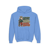 Youth Hoodie — "Stay Chill, Move Different" Skate G.O.A.T (Chill Mode G.O.A.T. Mindset) Youth Heavy Blend Hooded Sweatshirt