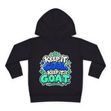 Toddler Hoodie — "Too Cool for Timeout" Graphic Pullover
