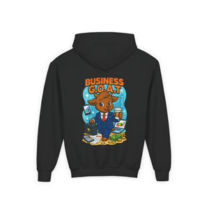 Tomas The Business G.O.A.T - Youth Heavy Blend Hooded Sweatshirt