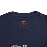 Toddler Tee — "Too Cool for Timeout" Goat Graphic Short Sleeve Shirt