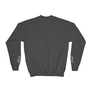 Amber The Artsy G.O.A.T - Youth Crewneck Sweatshirt