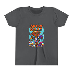 Amber The Artsy G.O.A.T - Youth Short Sleeve Tee