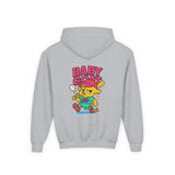 Erin The Slugger - Youth Heavy Blend Hooded Sweatshirt